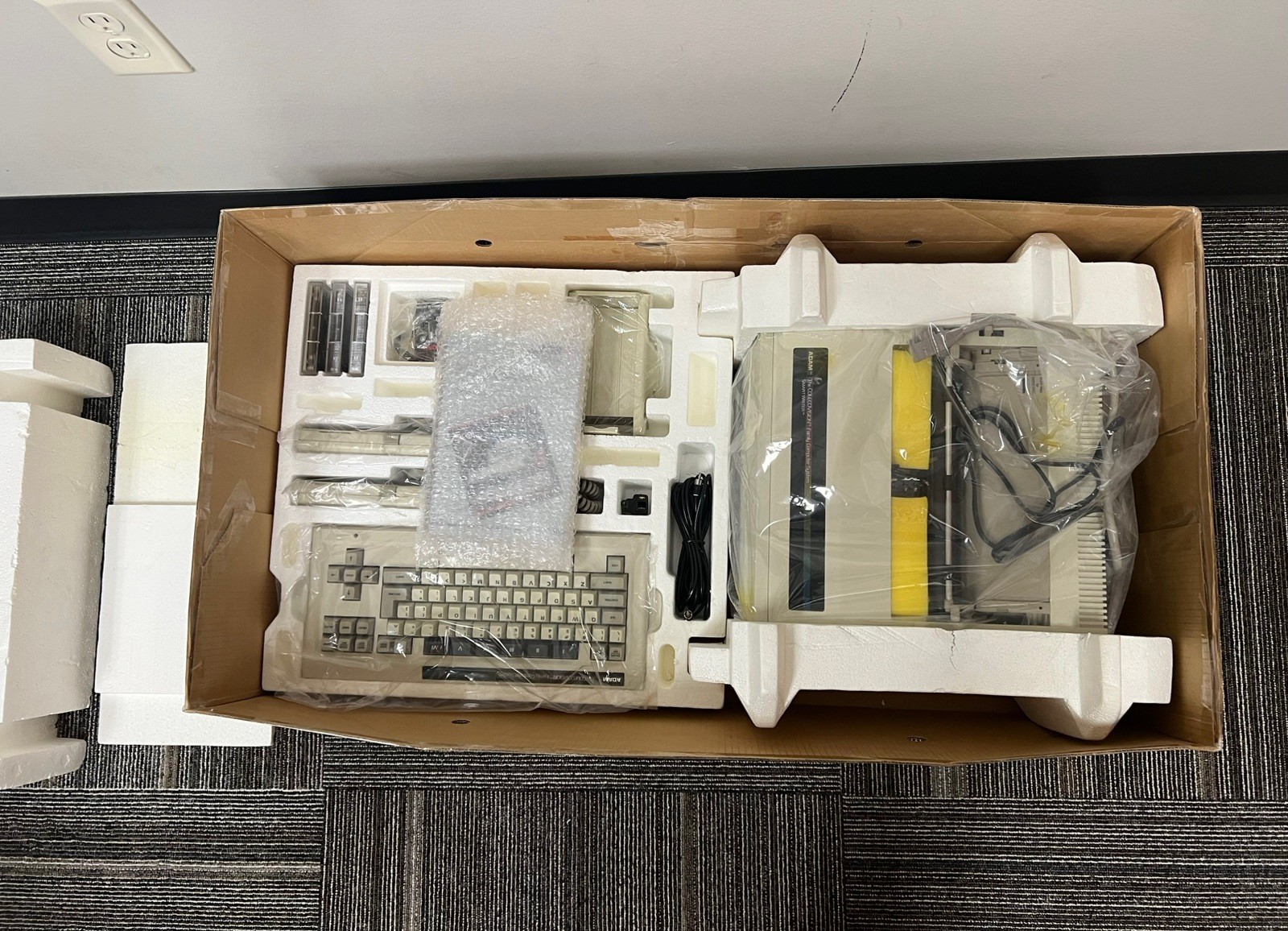 ADAM Colecovision Family Computer System Boxed Tested READ DESCRIPTION