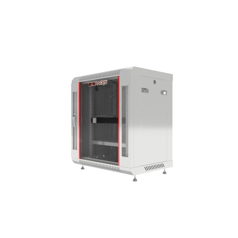 12U Sysracks Wall Mount IT Data Network Server Rack Cabinet Enclosure 18" Depth
