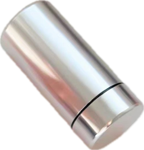 120 Medium Film Storage Canister Heavy Metal  Silver Case Container Weather Seal