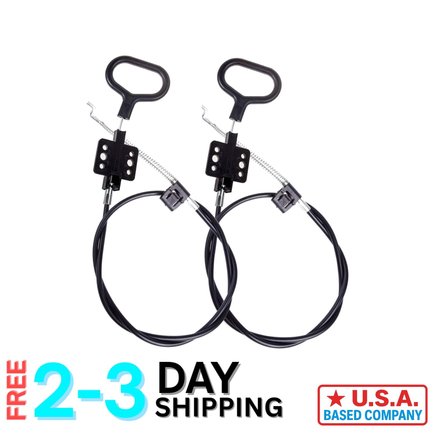 High-Quality Sofa Recliner Pull Cables, Durable 2-Pack - 36.5 Inch Total Length