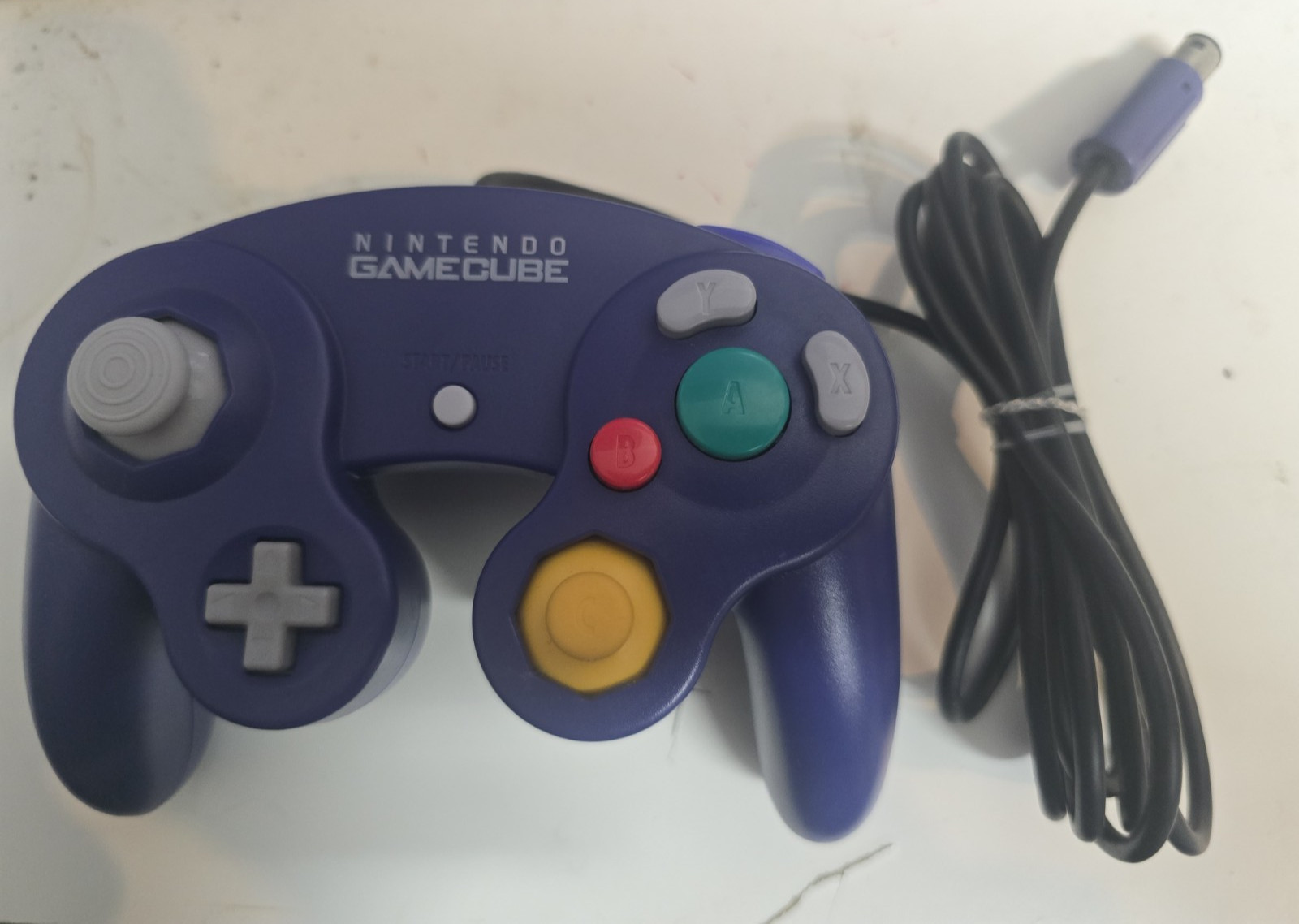 Nintendo Official GameCube Controller Blue Indigo NGC DOL-003 T2 OR T3 US SELLER