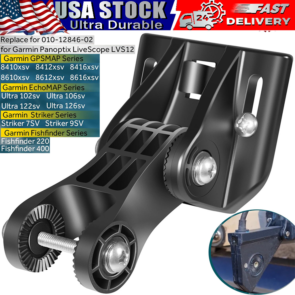 010-12846-02 Transducer Mount Bracket Kit for Garmin Panoptix LiveScope LVS12