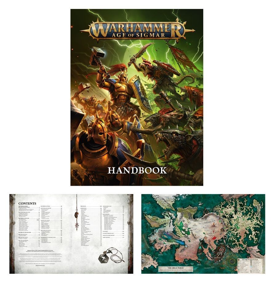 Warhammer 40k Handbook from starter set. Rules, Missions, Tutorials Book