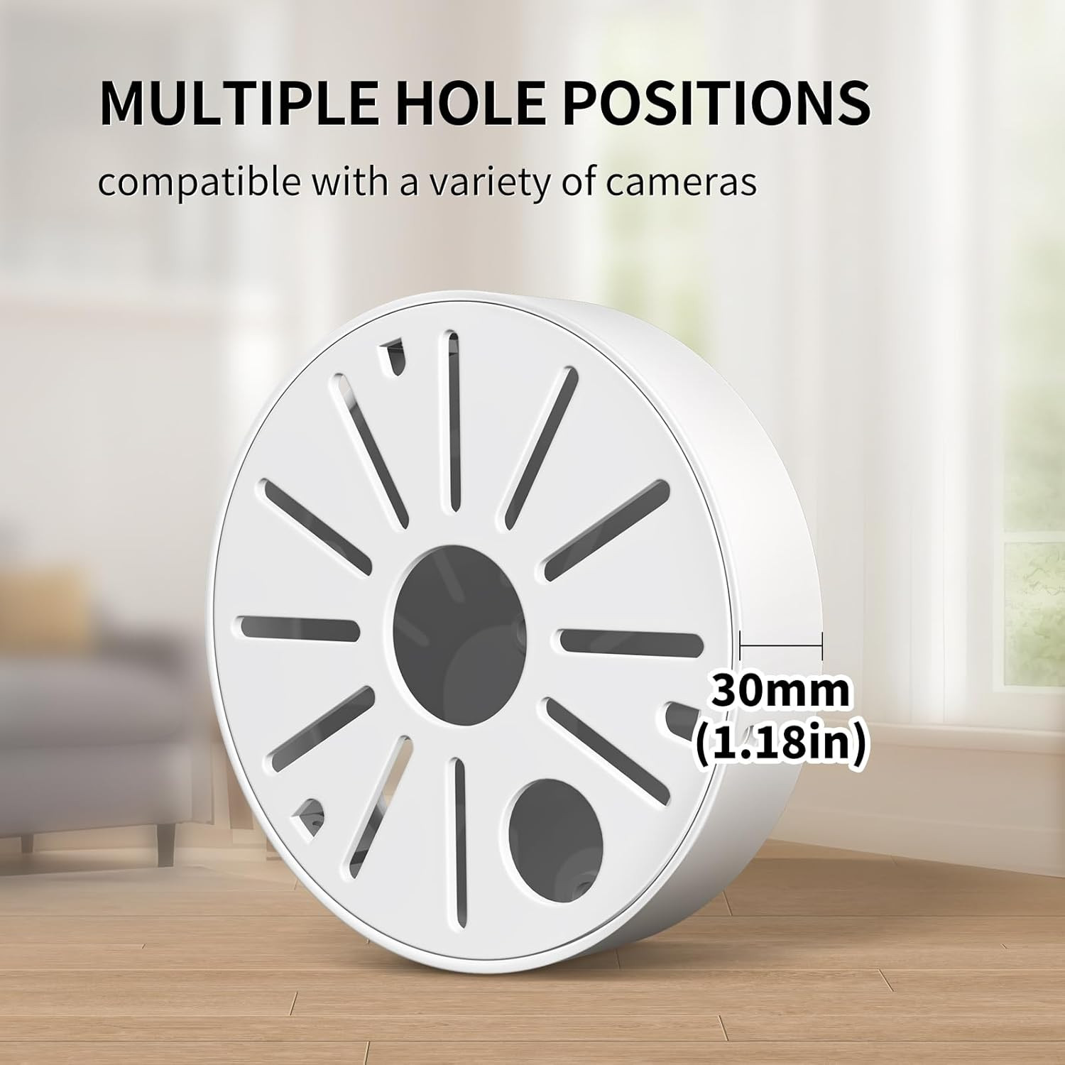 Universal CCTV Camera Junction Box Aluminum Alloy Wall Ceiling Mount
