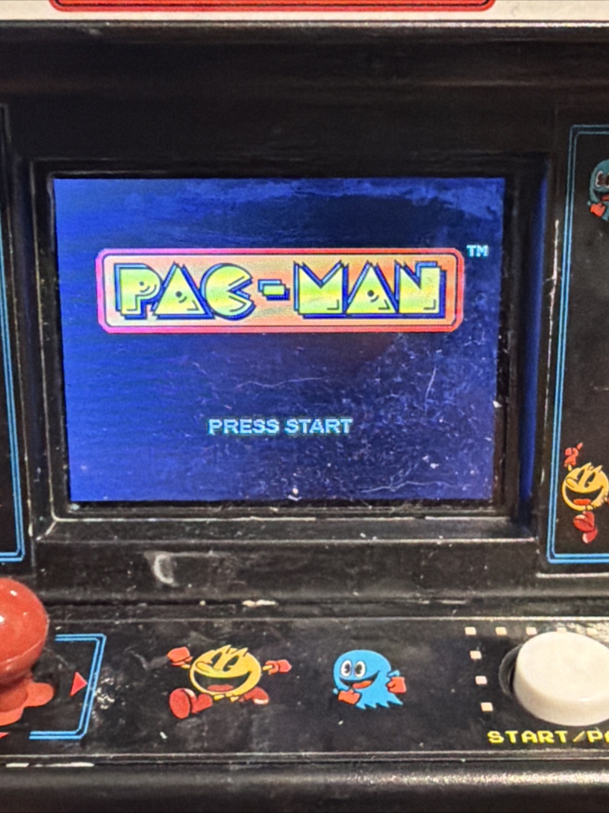 Pac-Man Handheld Mini Arcade Game Bandai Namco Tested Working