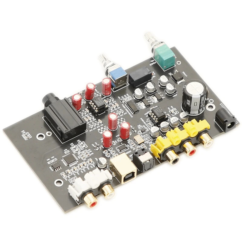 ES9038Q2M DAC Decoder Board Fiber Optic Coaxial USB Decoder Board JRC5532