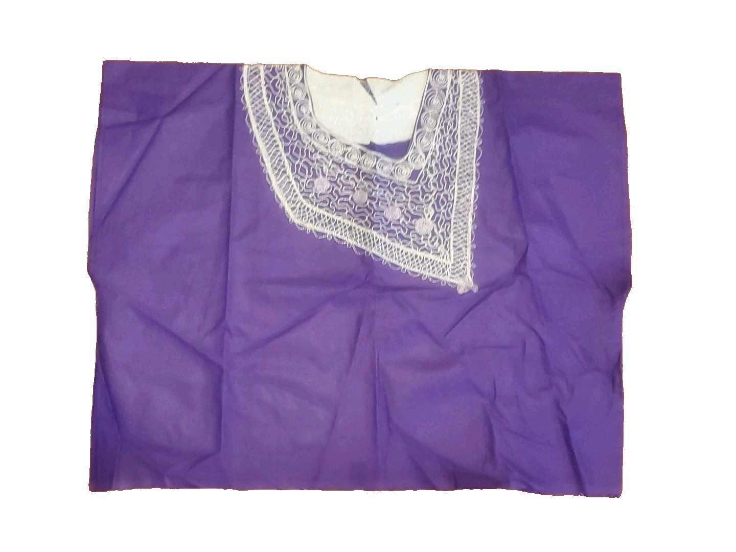 African Traditional Agbaba Top For Kids Boys Embroidery Robe Purple Silver