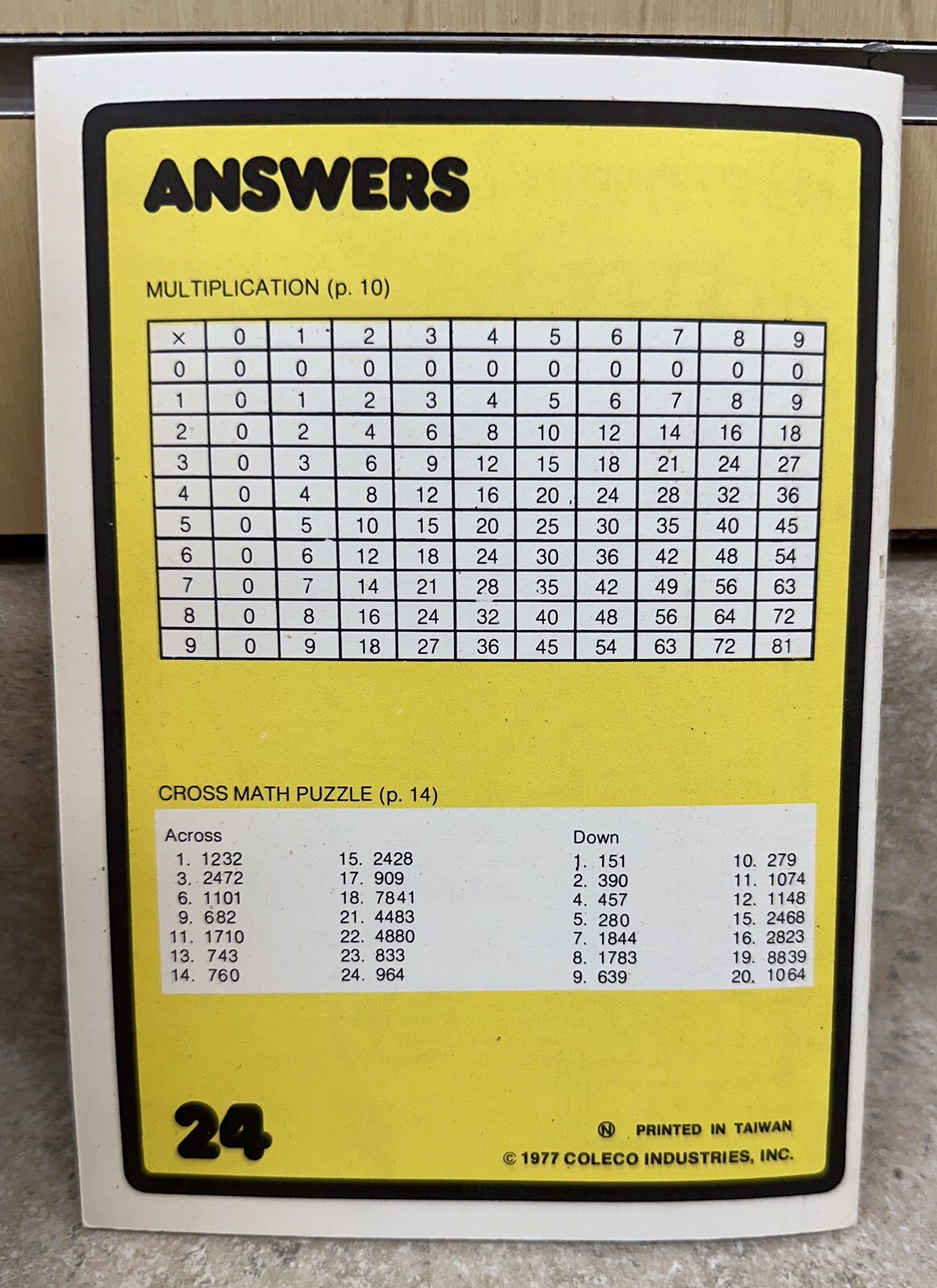 1978 Coleco Lil Genius Electronic Learning Calculator #2000 *New Open Box*