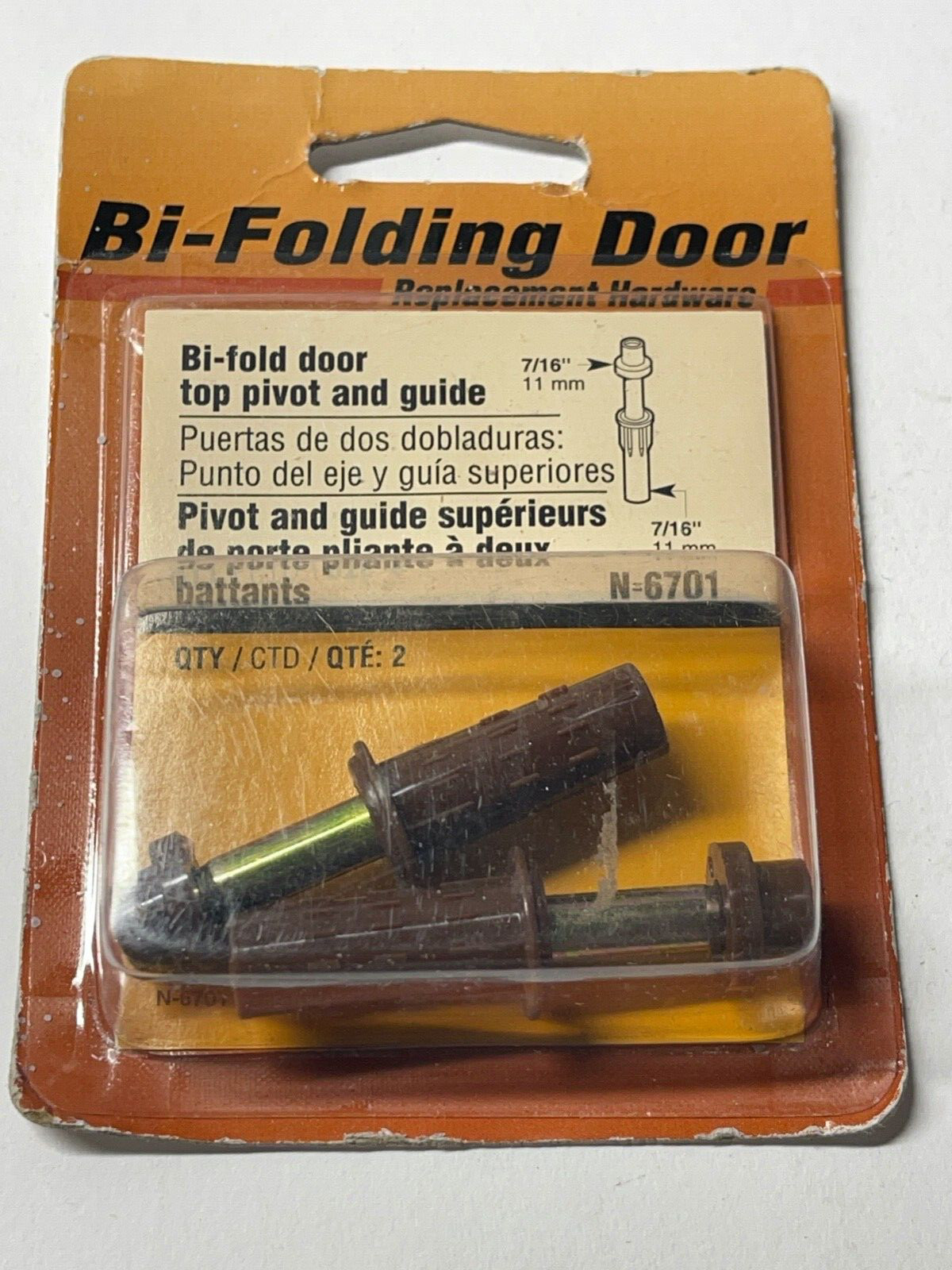 N 6701 Closet Door Top Pivot / Guide
