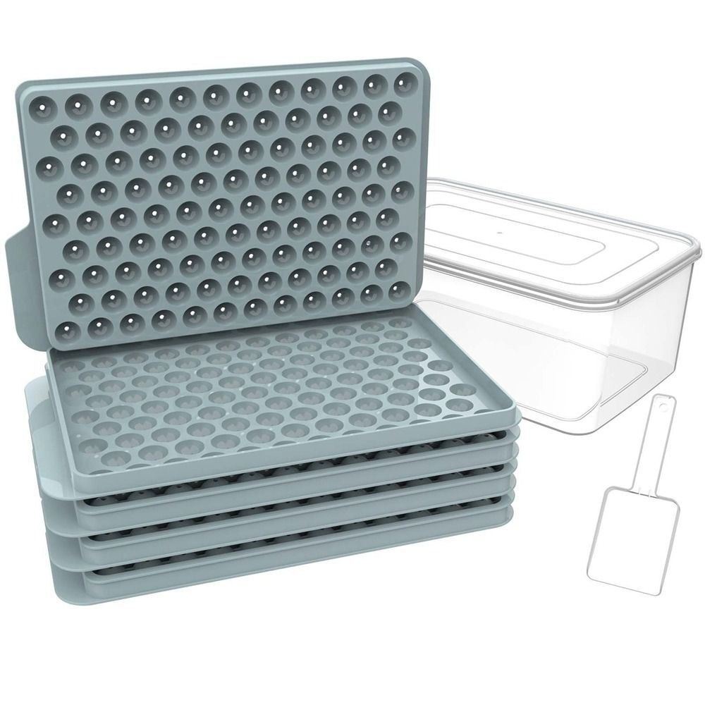 104 Holes Ball Maker Ice Cube Trays Round Mini Ice Cube Mold Ice Cube Trays DIY