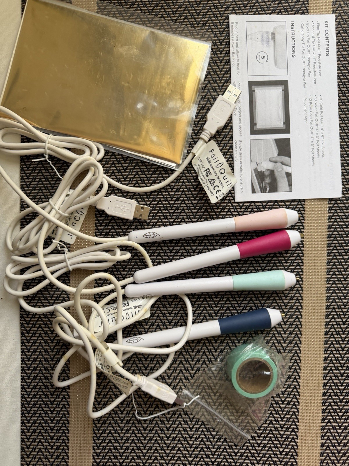 We R Memory Keepers Foil Quill Freestyle Pen Kit (661095)