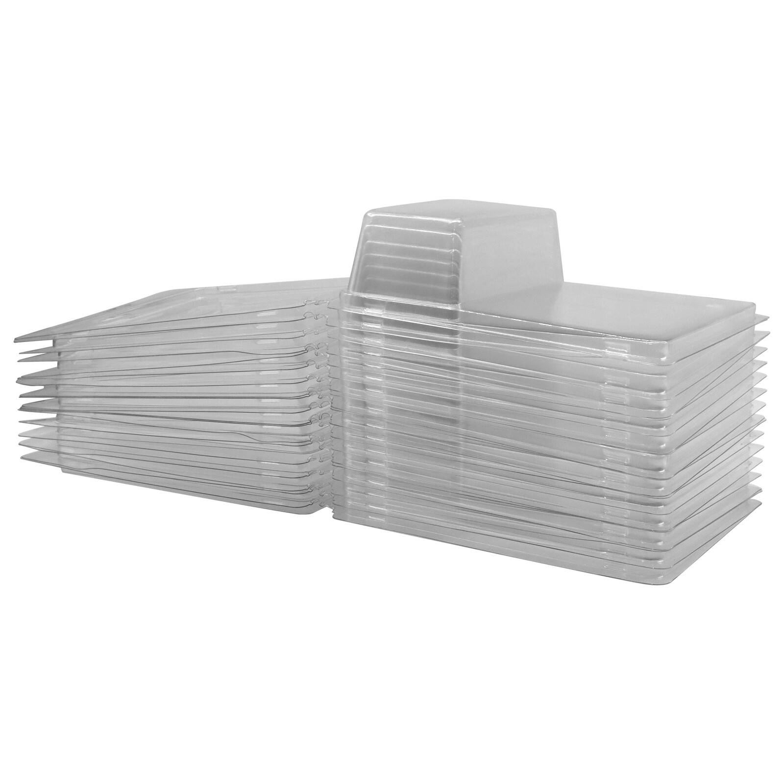 10Pack Clear Protector Case Plastic Display For Hot Wheels & Matchbox Basic Cars