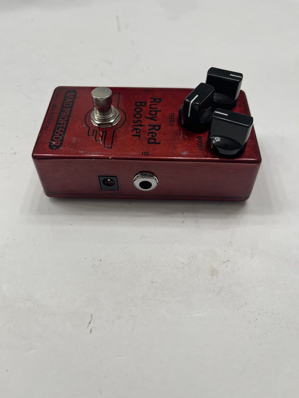 Mad Professor Ruby Red Booster Boost Overdrive Guitar Effect Pedal