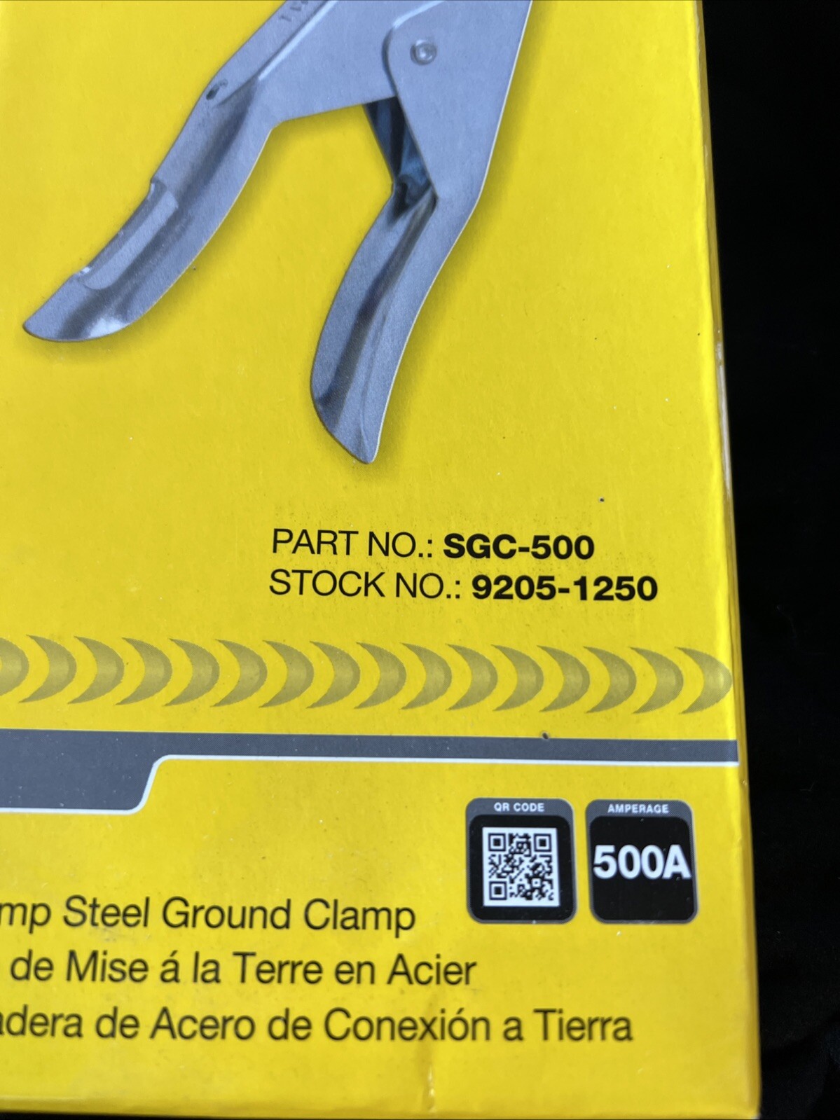 Tweco Ground Clamp 500 Amp