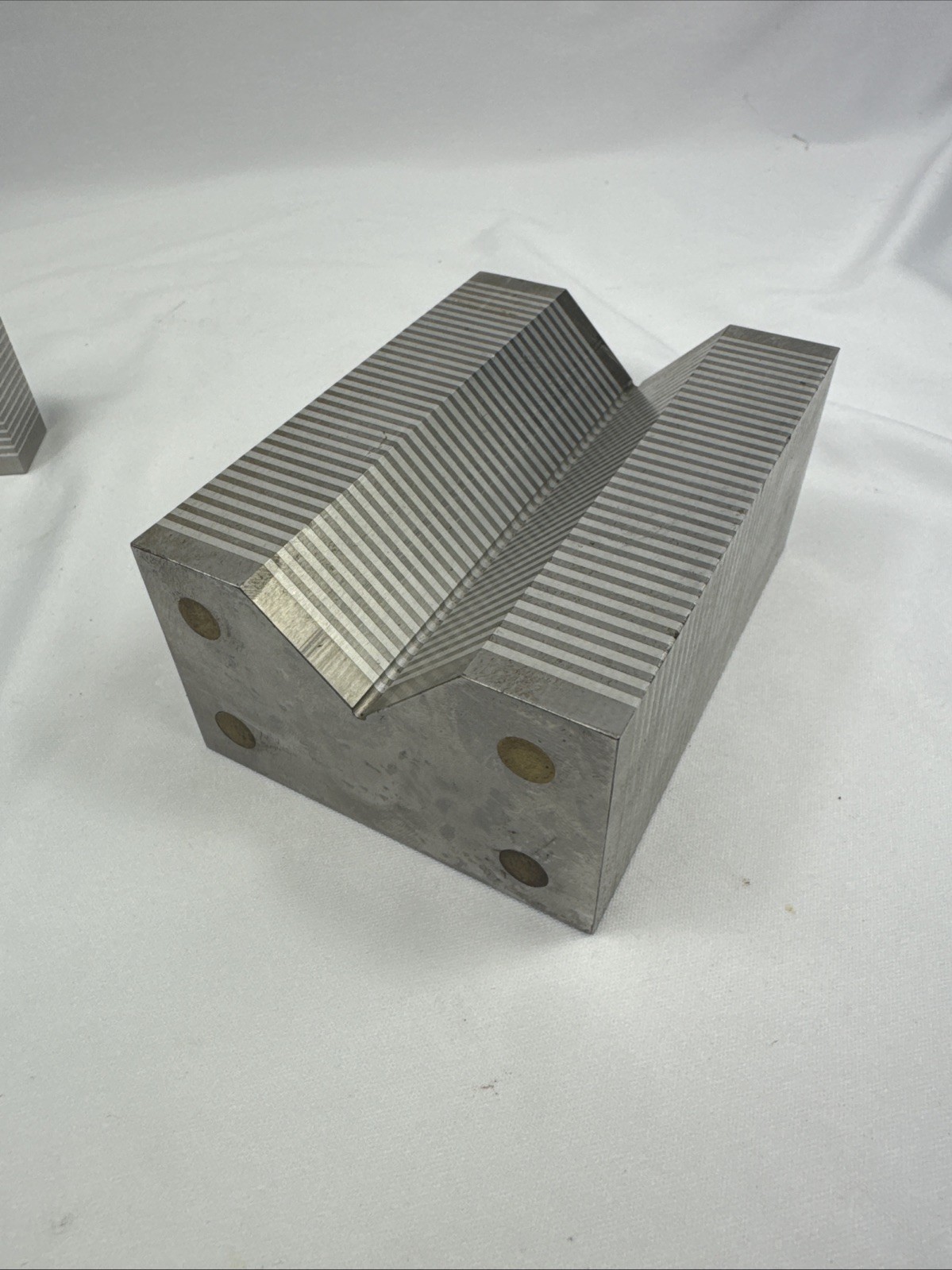 Magnetic Transfer Chuck Blocks Parallels V-Block Machinists Tools