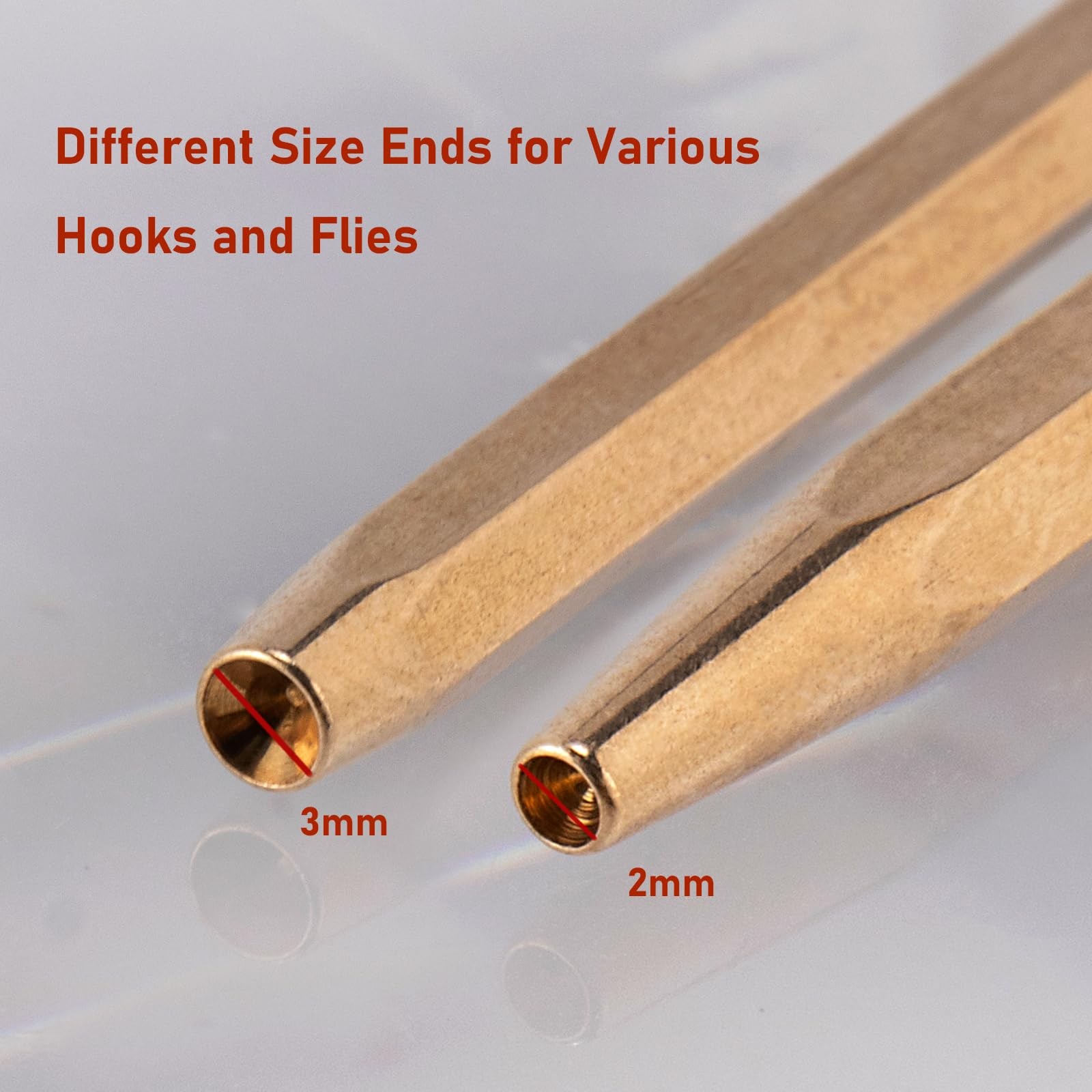 Dr.Fish Half Hitch Tool 2 Size 2mm/3mm Tool(2 size, 2mm/3mm)