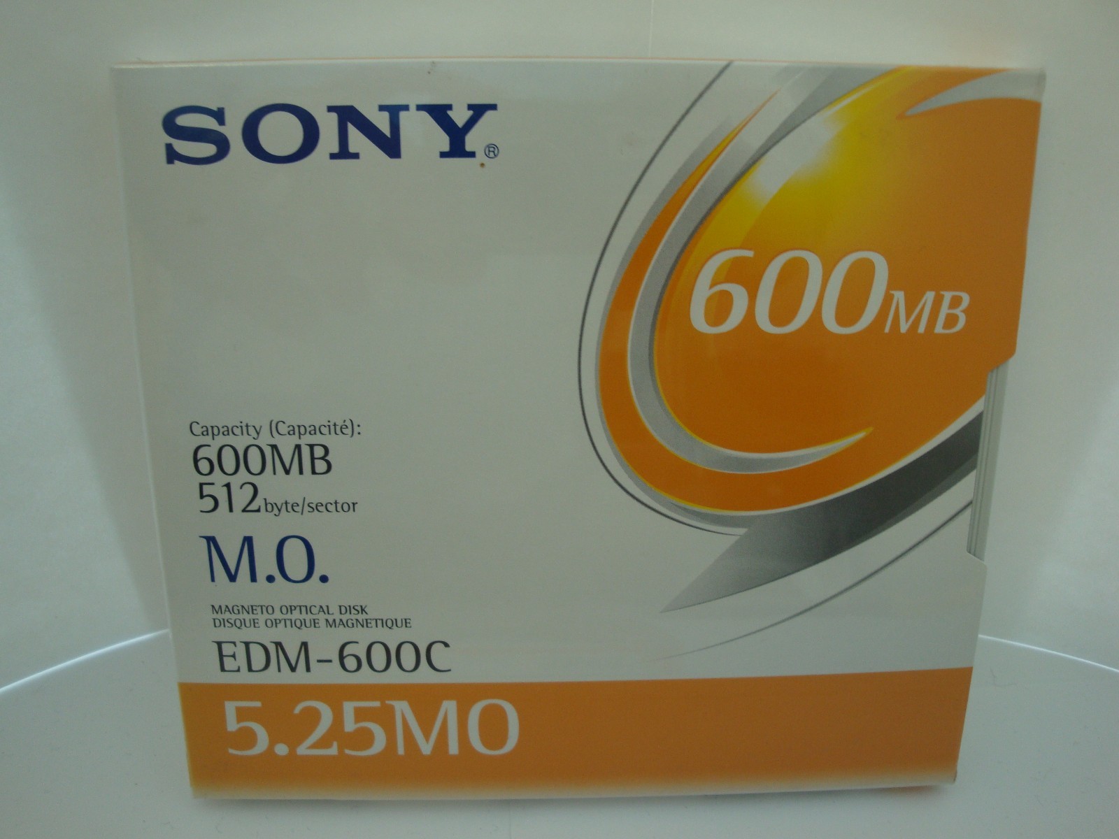 Sony MO Media EDM-600C 600MB RW 512k b/s *NEW* Factory Sealed 1 Piece EDM-600B