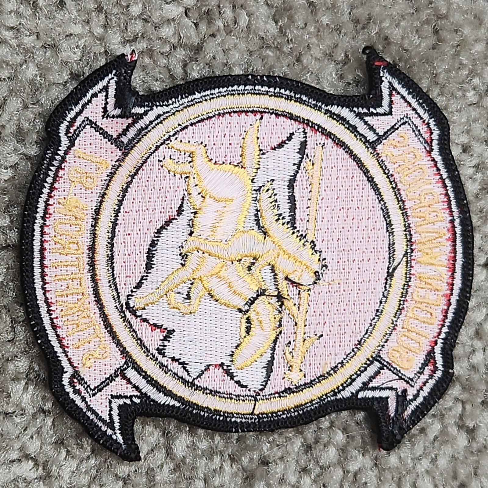 NAVY VFA-87 GOLDEN WARRIORS EMBROIDERED PATCH