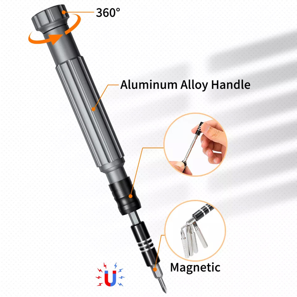 130 in 1 Precision Screwdriver Set PC Phone Laptop Electronics Repair Tool Kit