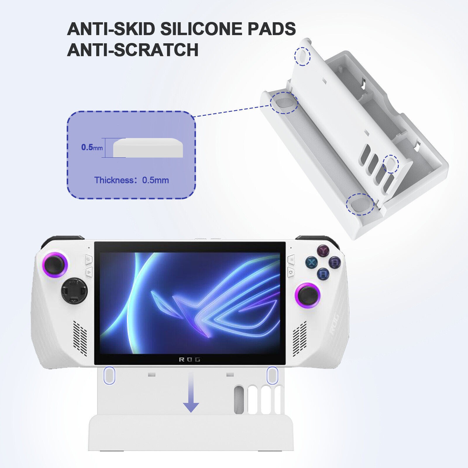 Handheld Desktop Stand Bracket Handheld Accessories for ASUS ROG Ally