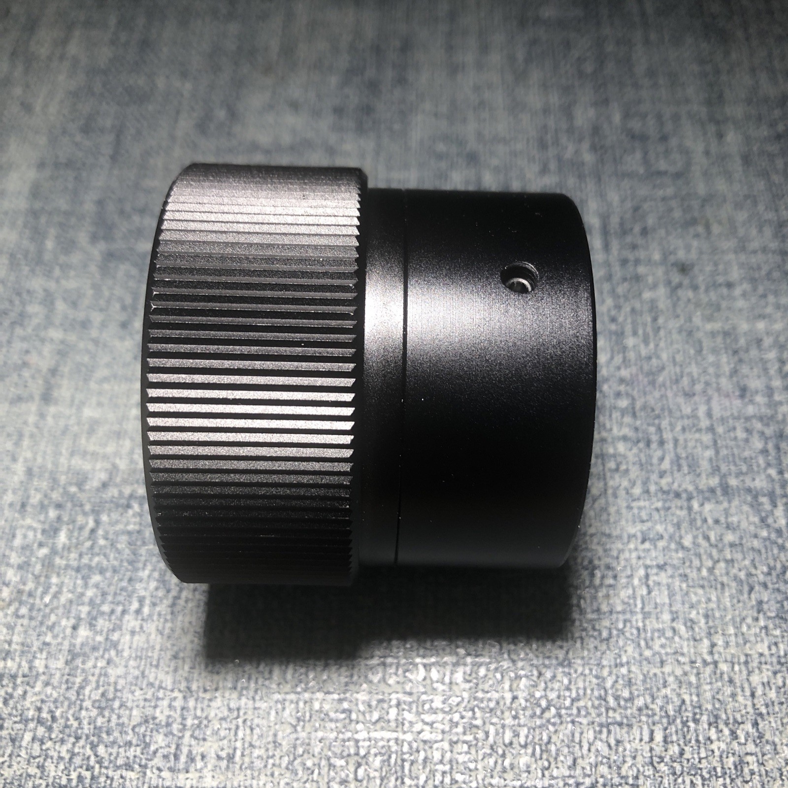 Precision Microscope Metal Optical Focus Knobs 1.257” / 32mm ID w/ Set Screw