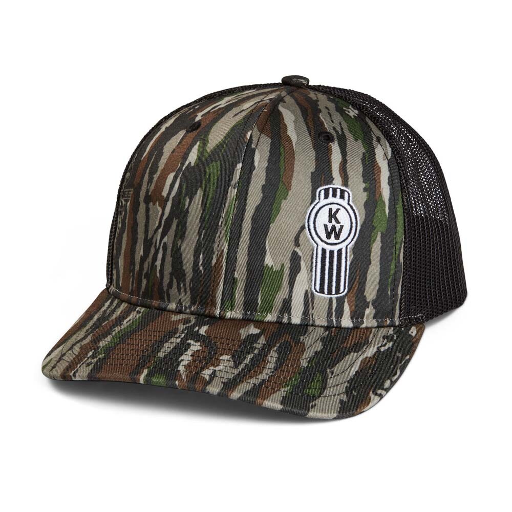Kenworth Trucks Camo Camouflage Richardson Trucker Hat – Realtree Original Cap