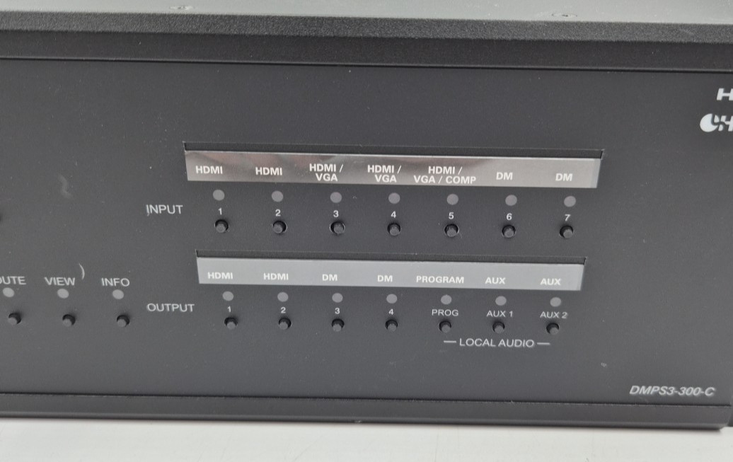 Crestron DMPS3-300-C 3-Series Digital Media Presentation System For Parts Only