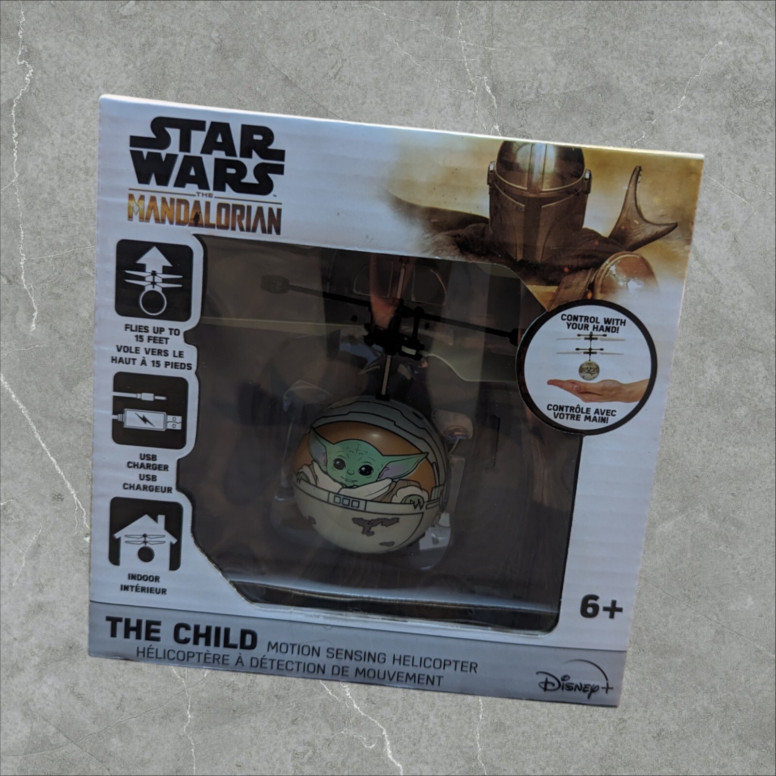 World Tech Toys Disney Star Wars The Mandalorian Helicopter AR8 Multi One Size