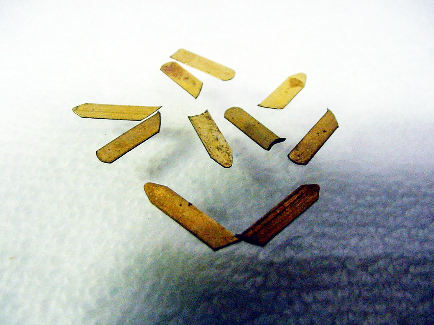 Binocular / Spotting Scope Prism Shims (10 tongues) | Med Hard | 1971 | New |$19