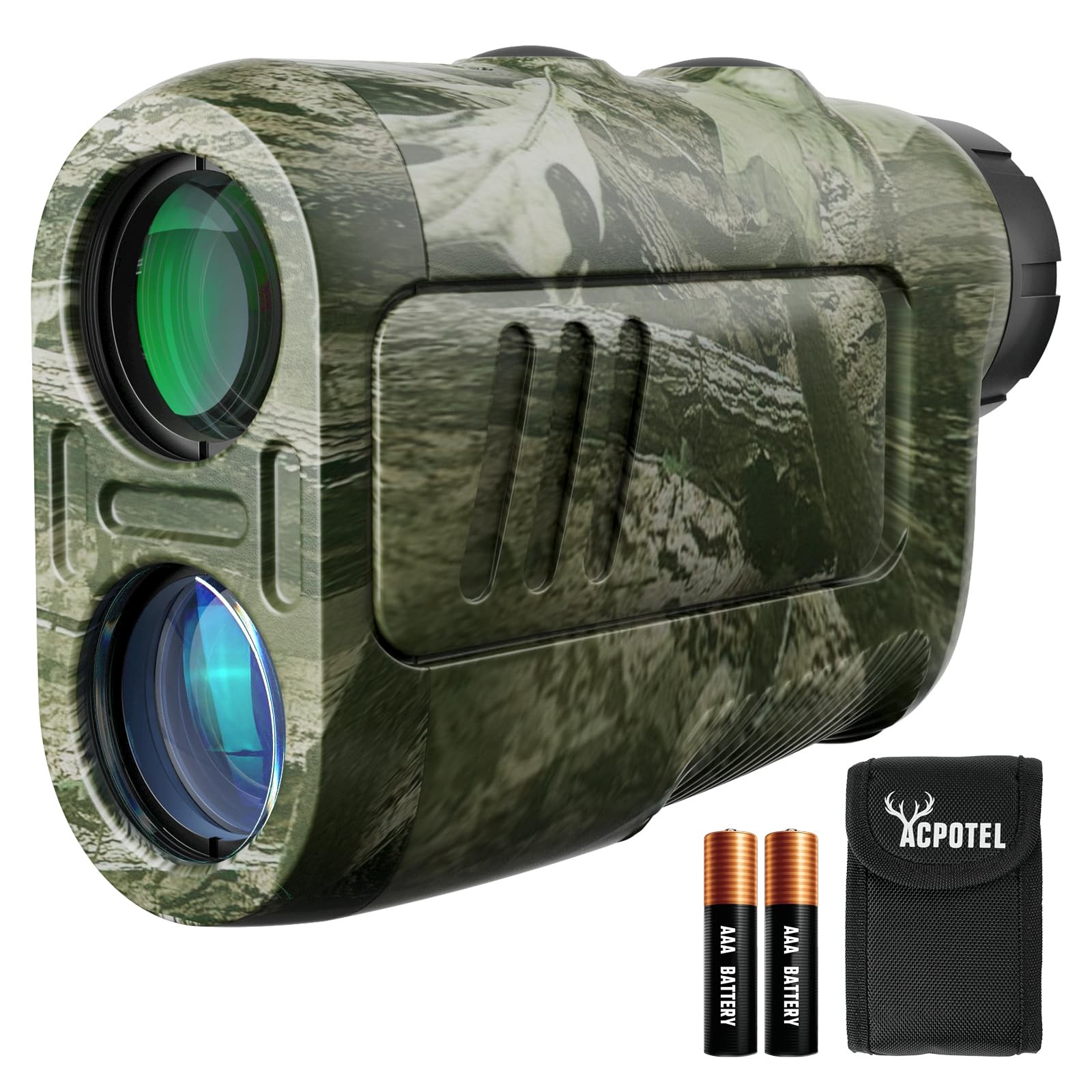 ACPOTEL Precision Hunting Range Finder, ±0.5yd Accuracy, 1200Yd Range, 6X Mag...