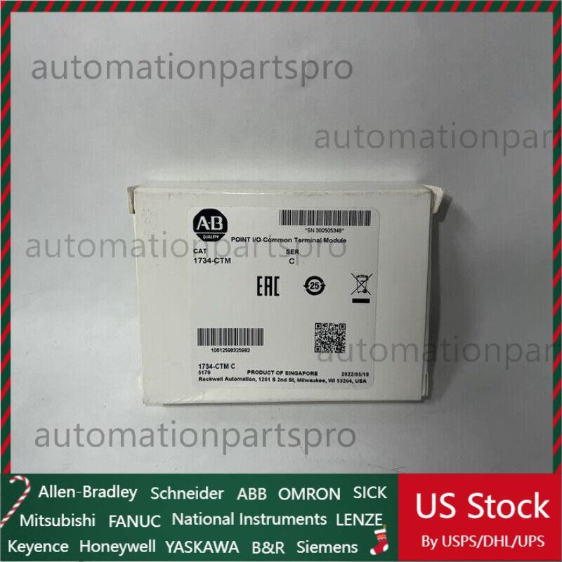 New Sealed AB 1734-CTM  Point I/O Common Terminal Module NEW IN BOX US Free Tax