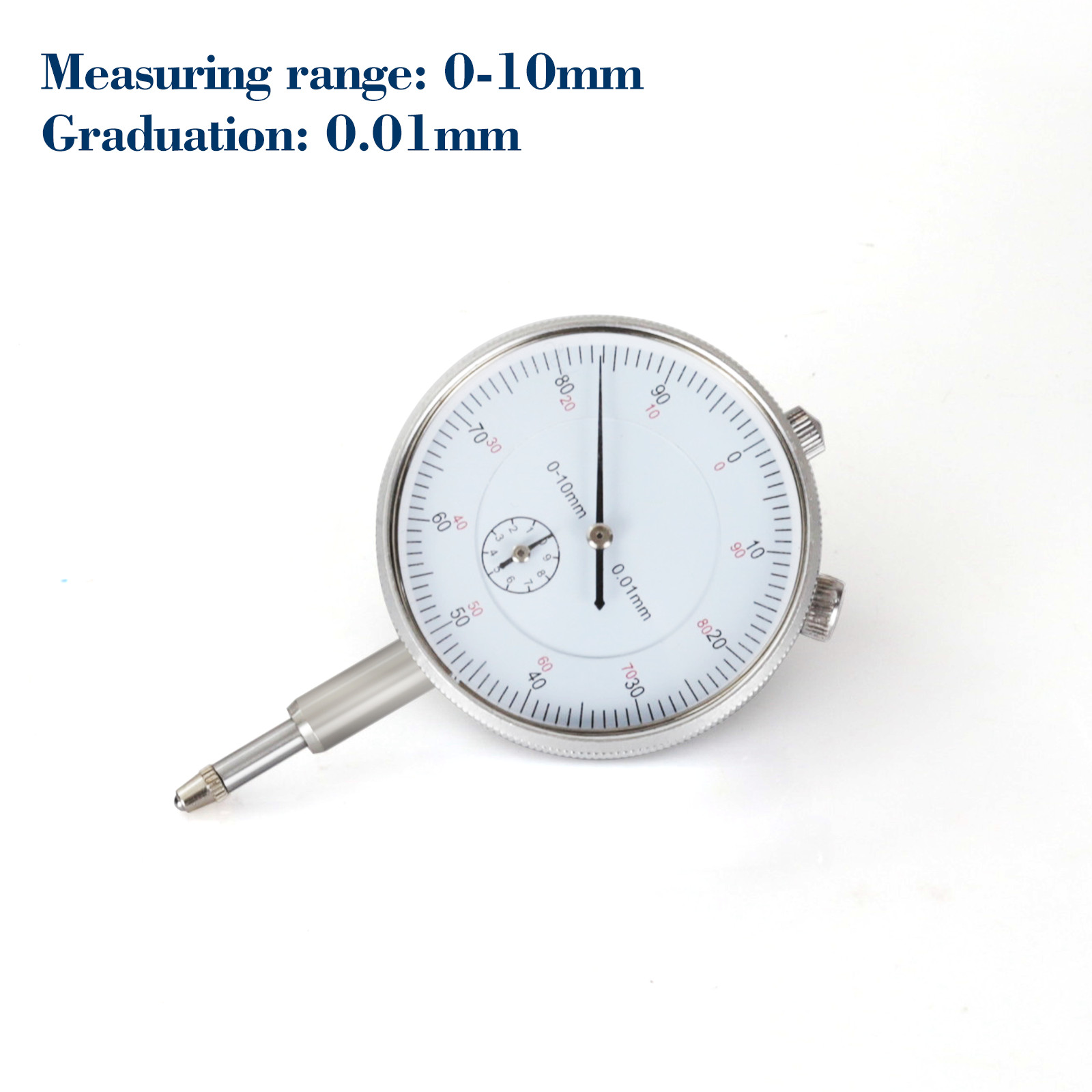 Dial Indicator with Magnetic Base 0.01"Precision Gauge Test Indicator Point Set