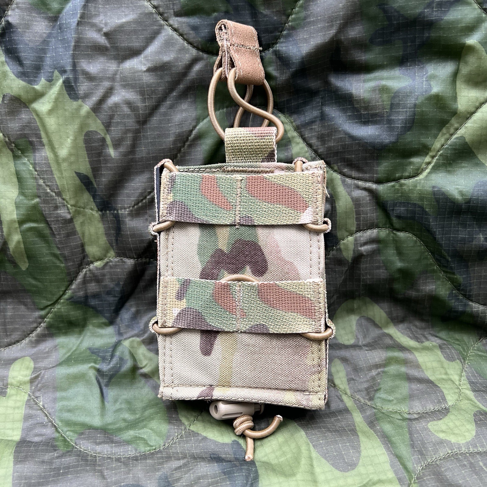 TYR Tactical Multicam Adjustable Combat Mag Pouch 5.56 Or 7.62 Happy Mag SOF ODA