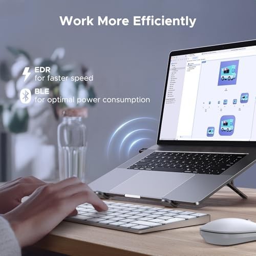 UGREEN USB Bluetooth Adapter for PC, Bluetooth 6.0 Dongle Receiver EDR & BLE, Pl
