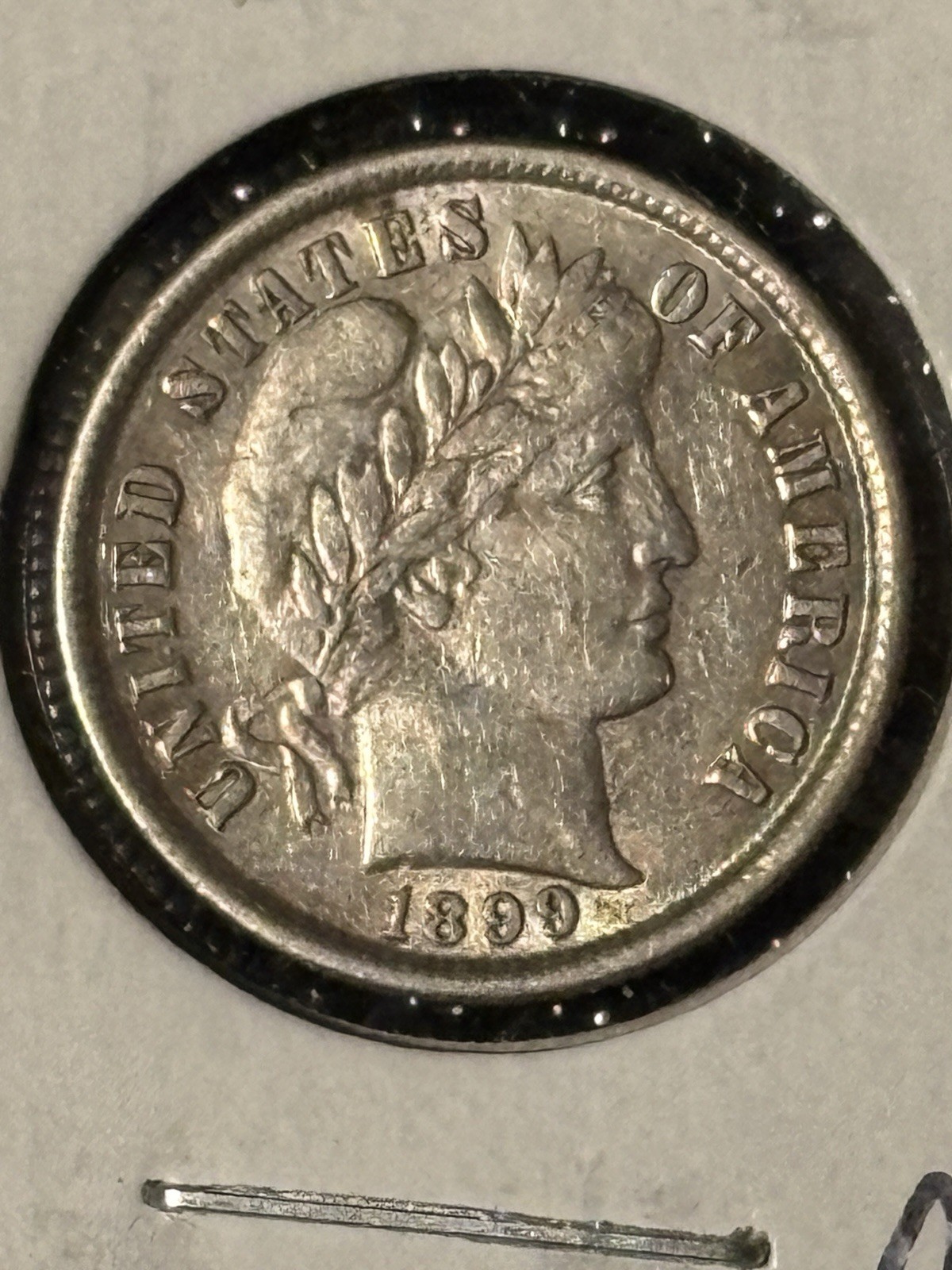 1899 Barber Dime    Higher grade