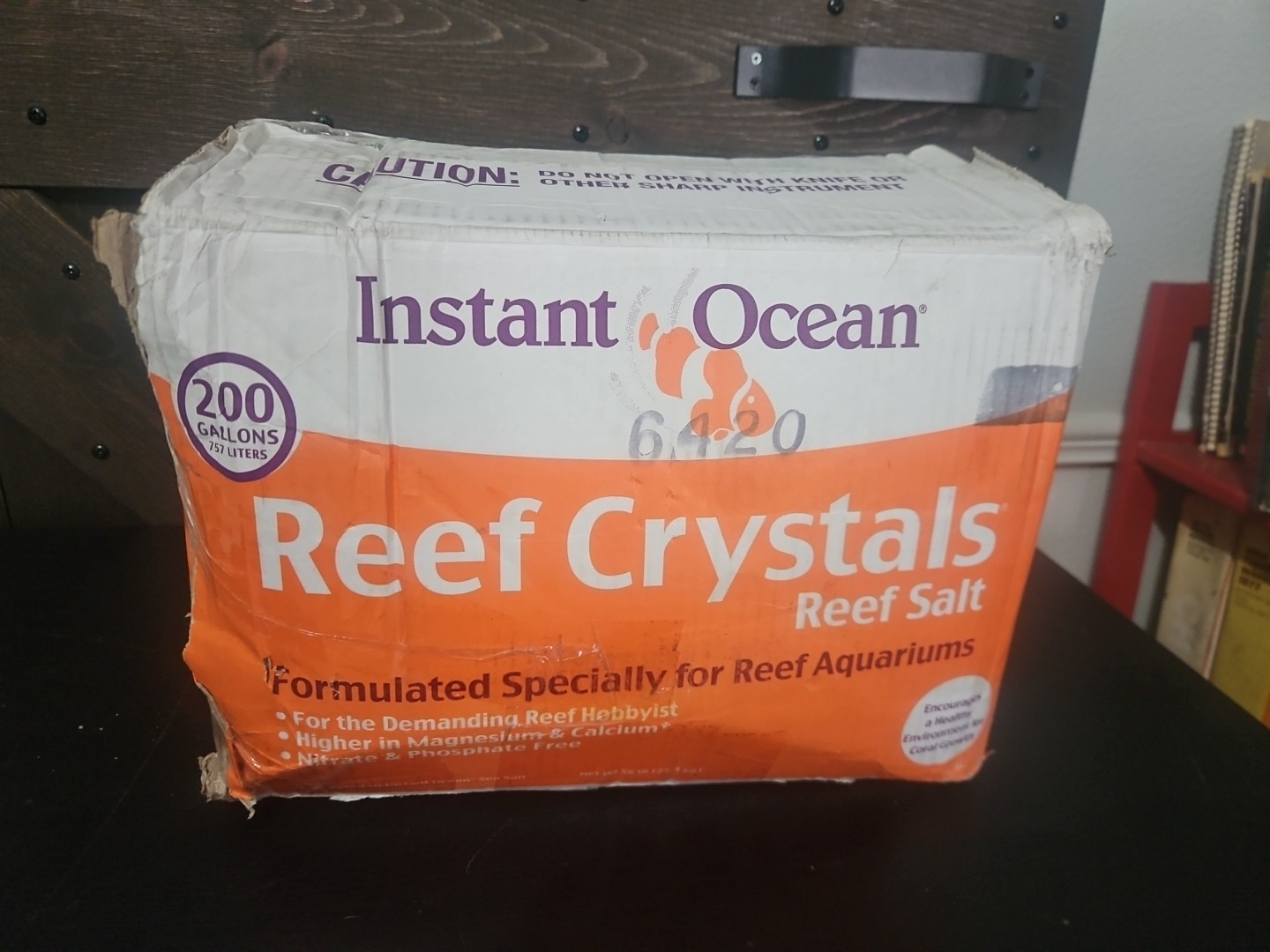 200 Gallon Reef Crystals Salt - Detoxifying Granules for Marine Ecosystem Care