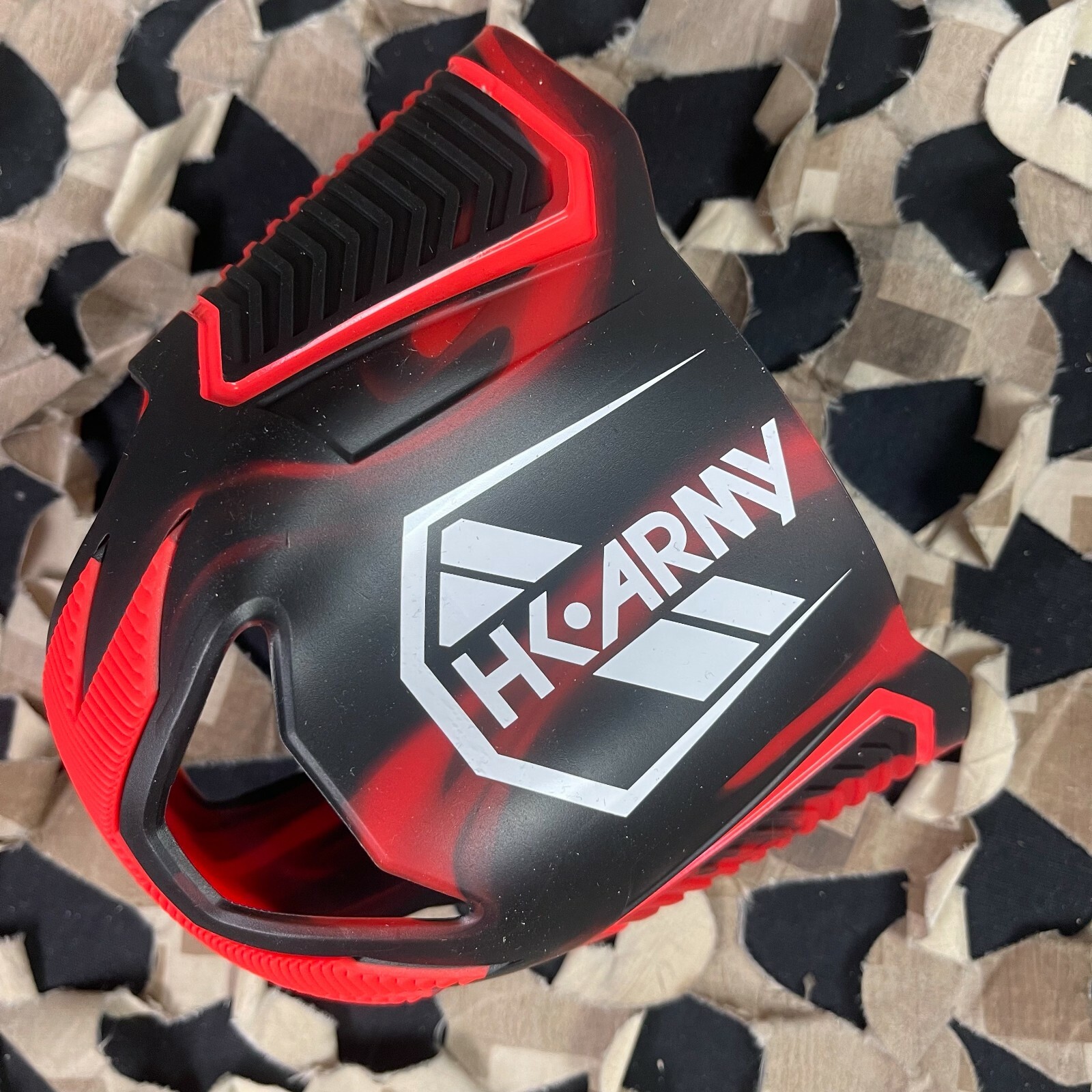 NEW HK Army Vice FC Tank Cover - Swirl Black/Red