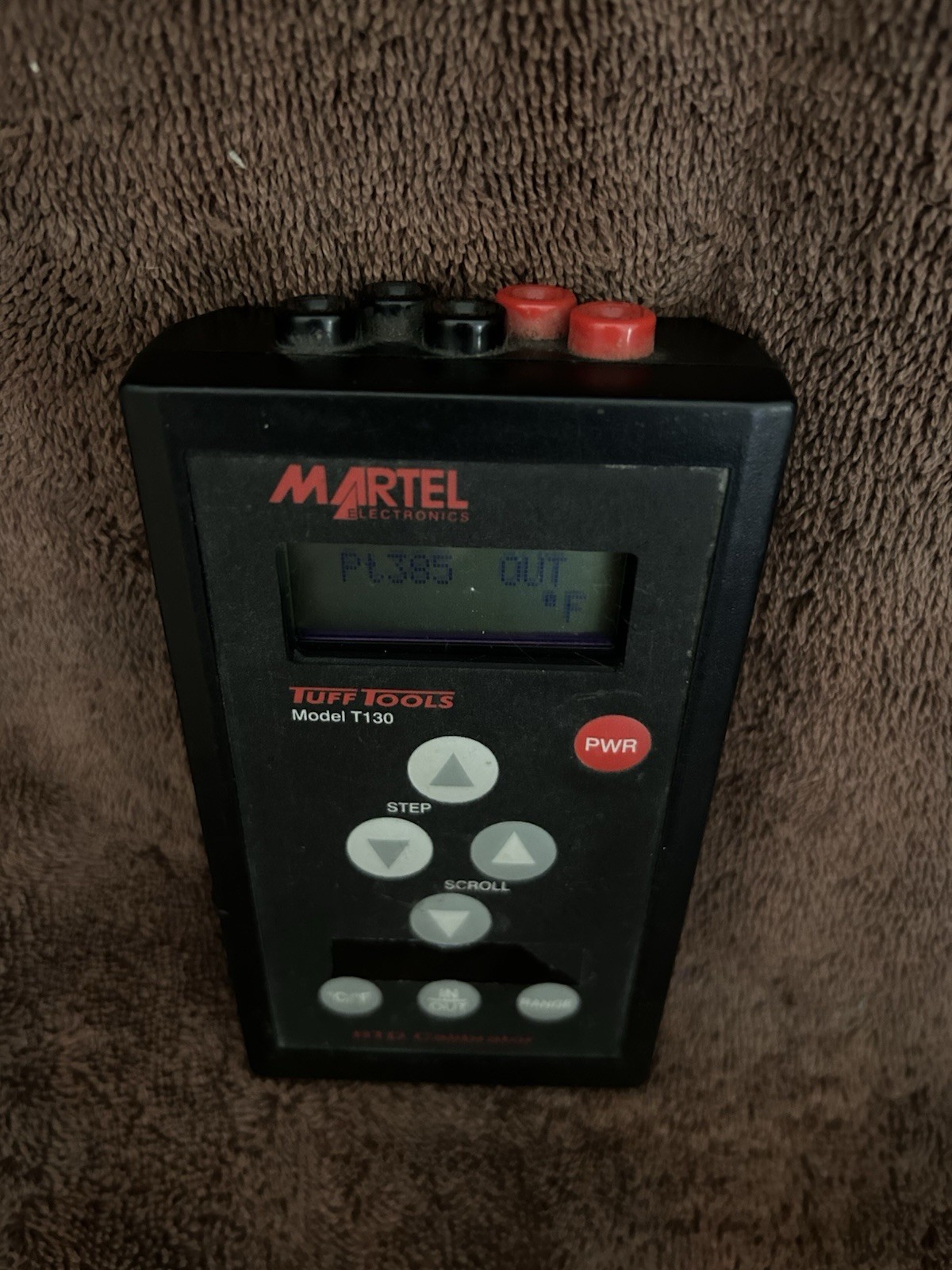MARTEL TUFF TOOLS MODEL T130 RTD CALIBRATOR