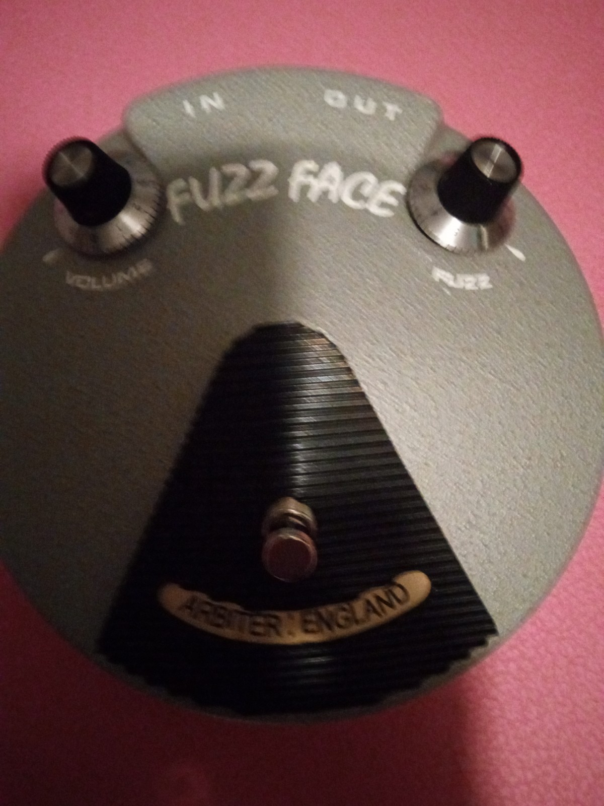 Dallas Arbiter fuzz face Cornell pedal