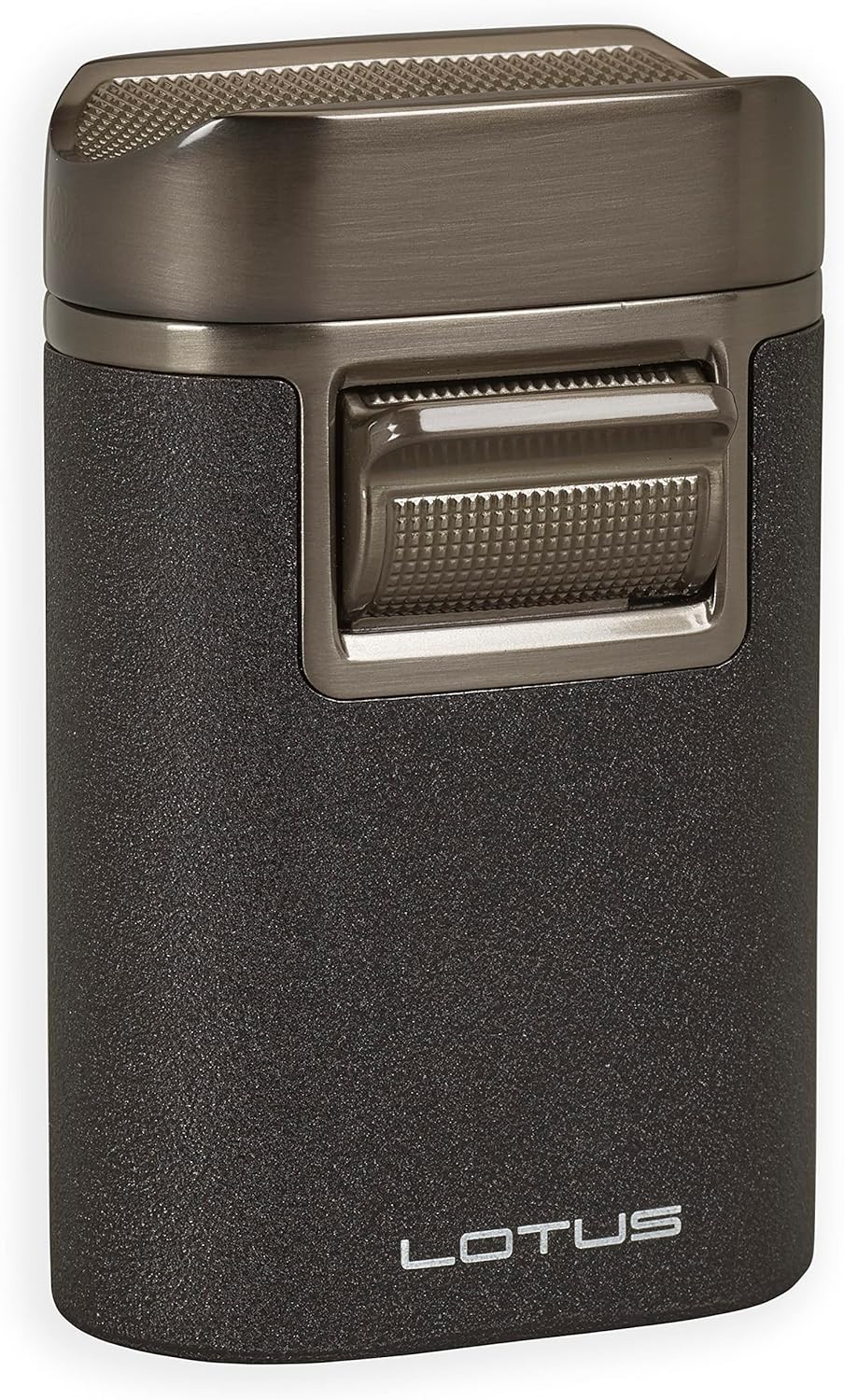 Lotus Brawn Quad Flame Tabletop Torch Lighter Refillable Cigar Butane
