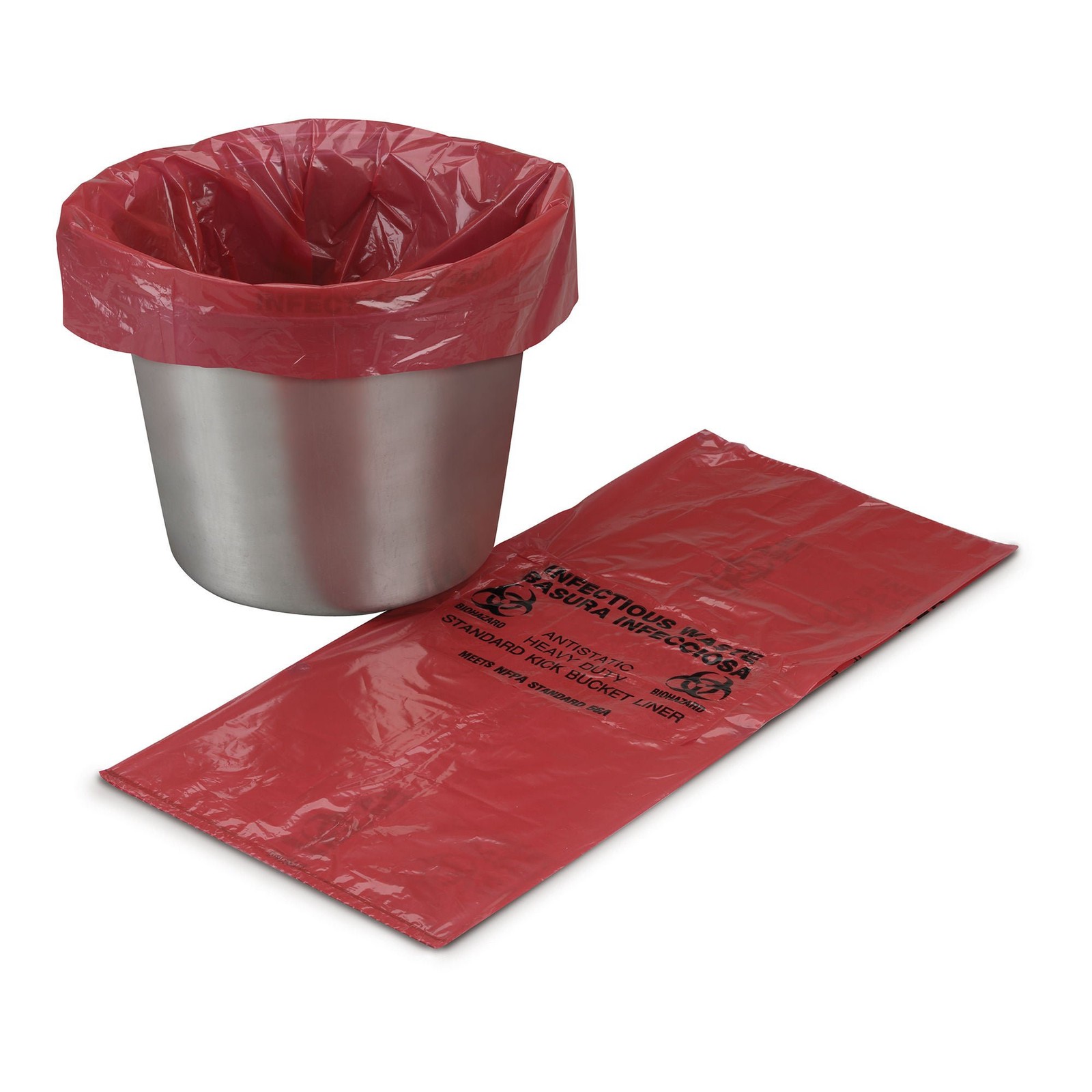 McKesson Kick Bucket Waste Bag 7 to 10 gal. Case of 500