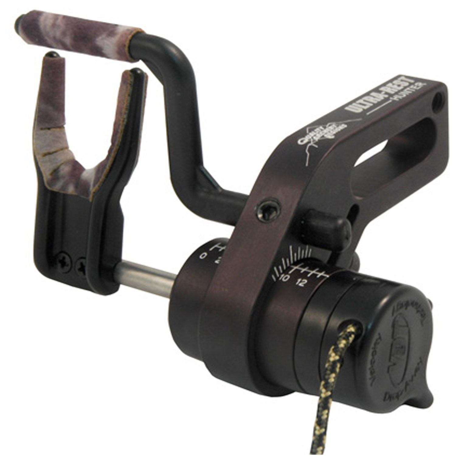 Economical Drop Away Arrow Rest with Full Containment and Noise Reducing Felt