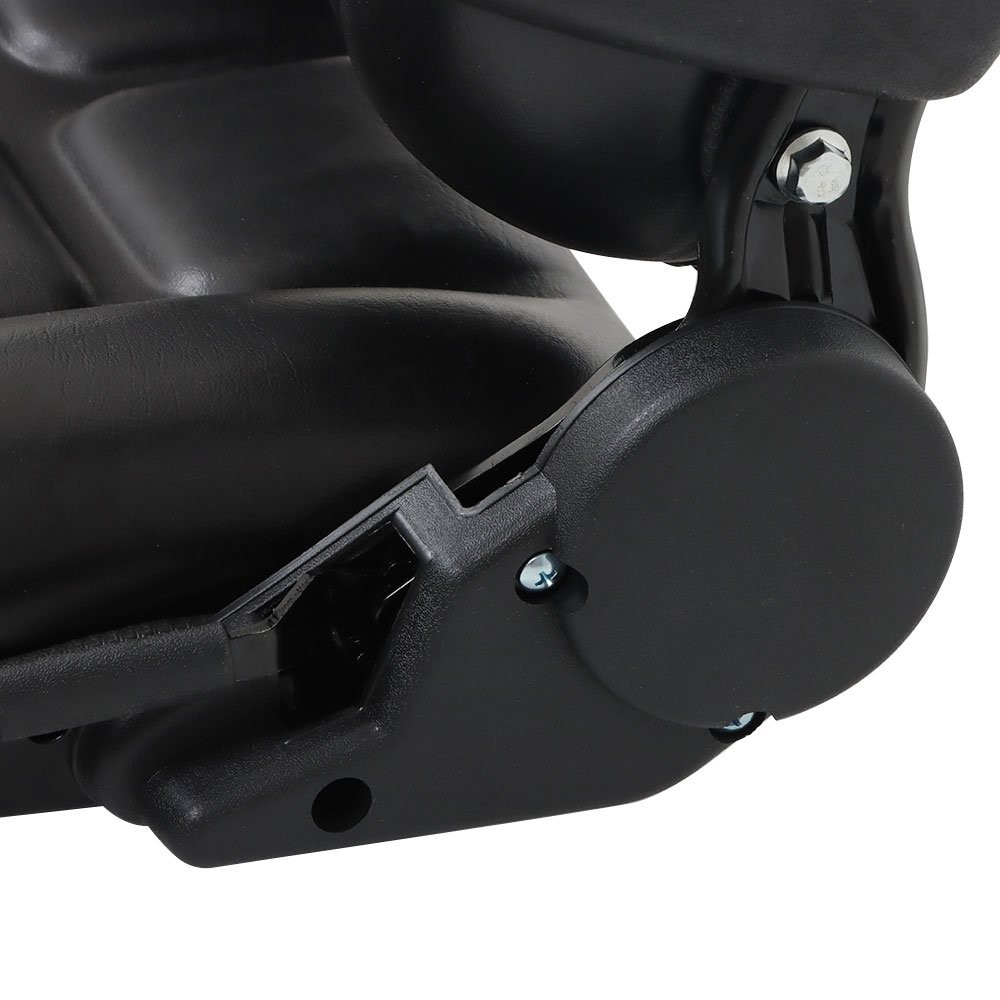 Universal Forklift Seat Fold Down Tractor Seat Adjustable Back & Armrest