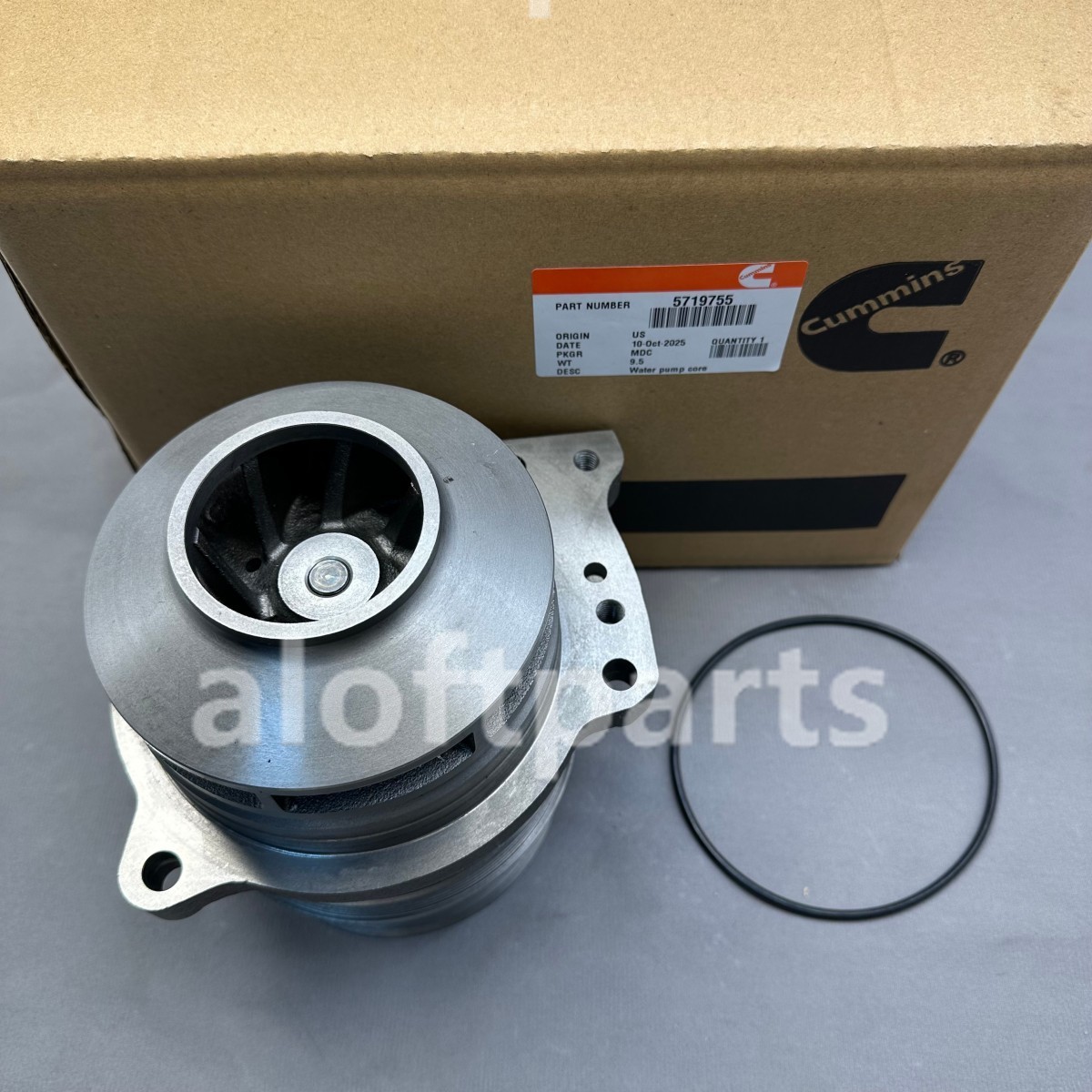 NEW Water Pump 5719755 For Cummins ISX X15 ISX12 QSK60 3692580RX