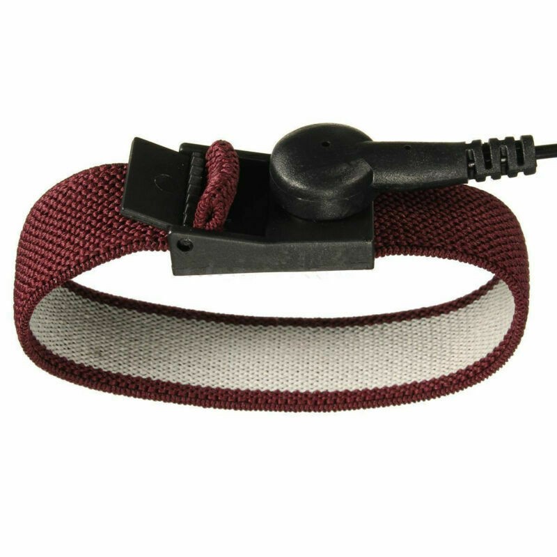 Adjustable Anti Static ESD Wrist Strap Discharge Ground Bracelet Electronic C