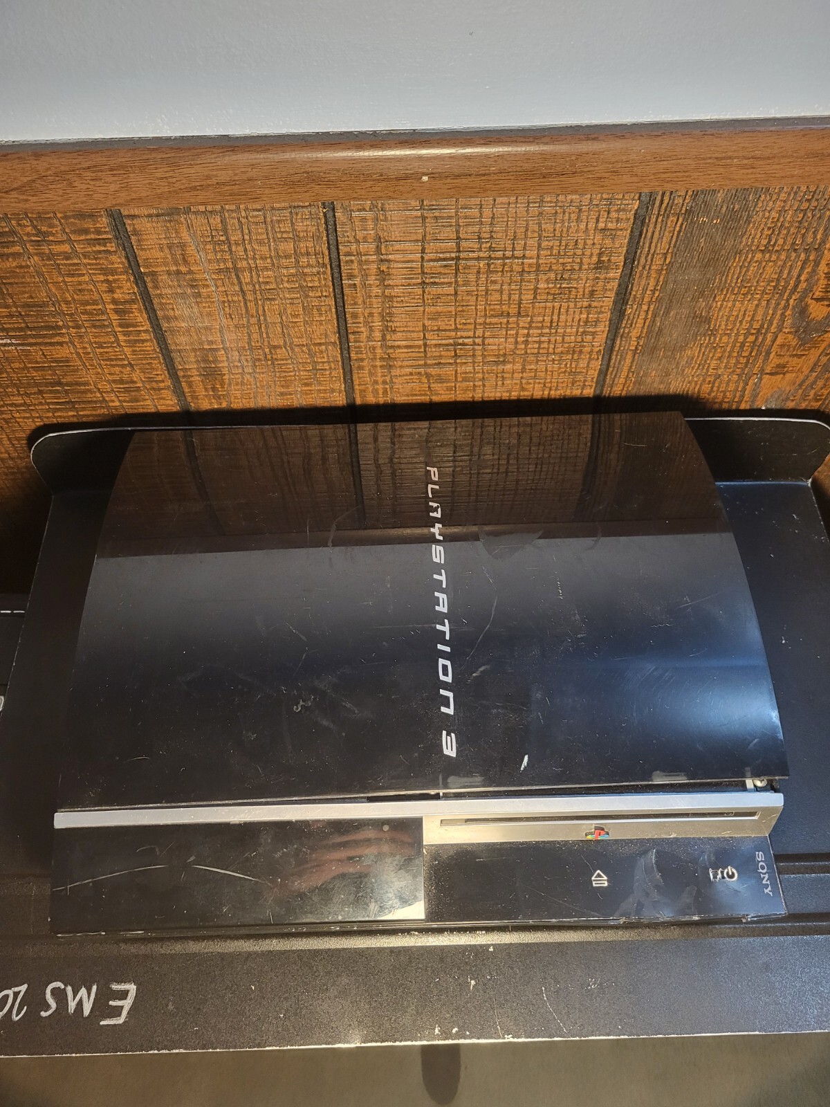 Sony PlayStation 3 Launch Edition 40GB Backwards Compatible- Black For Parts
