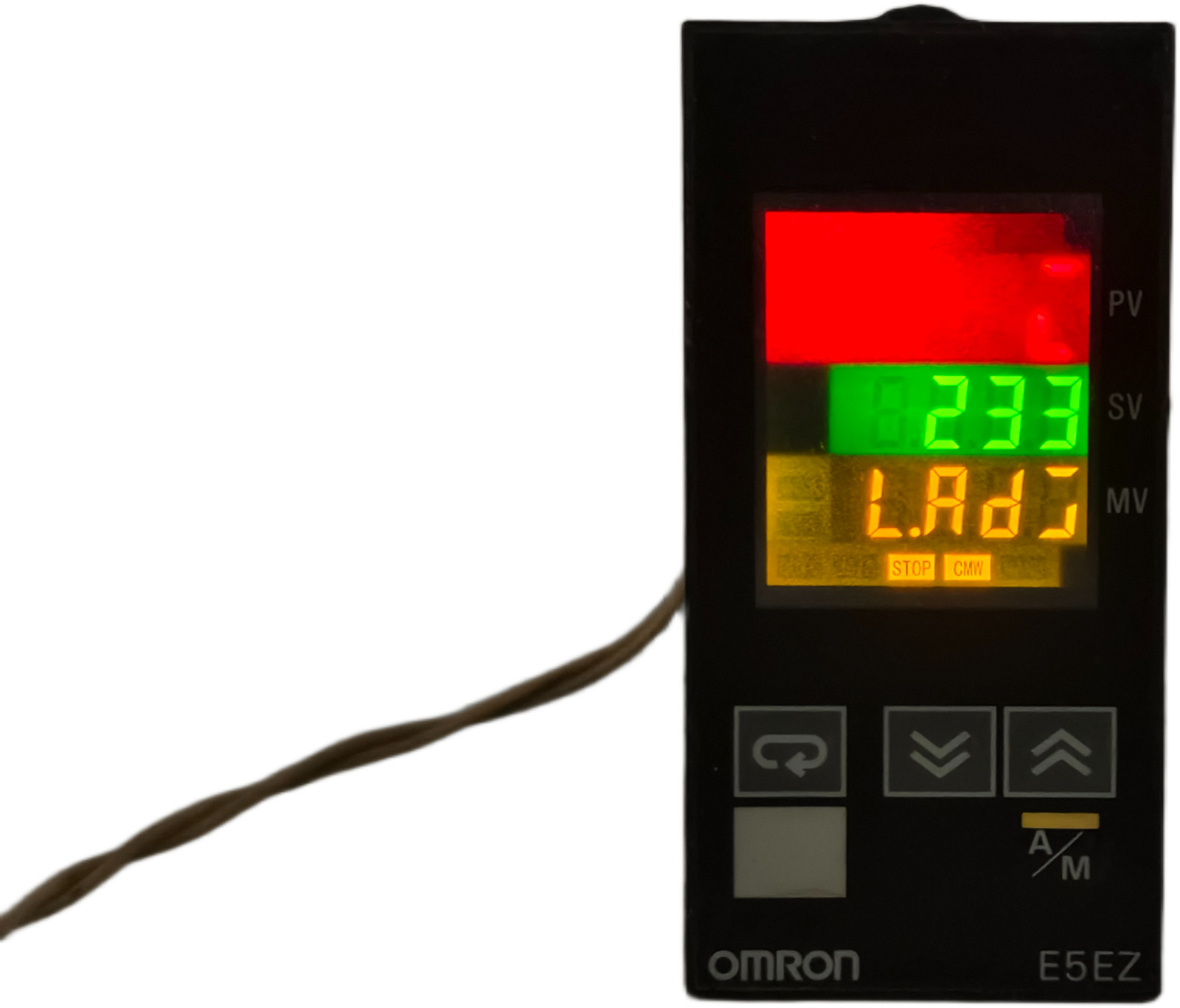 Omron E5EZ-PRR203T Controller Temperature 100-240 VAC 10VZA