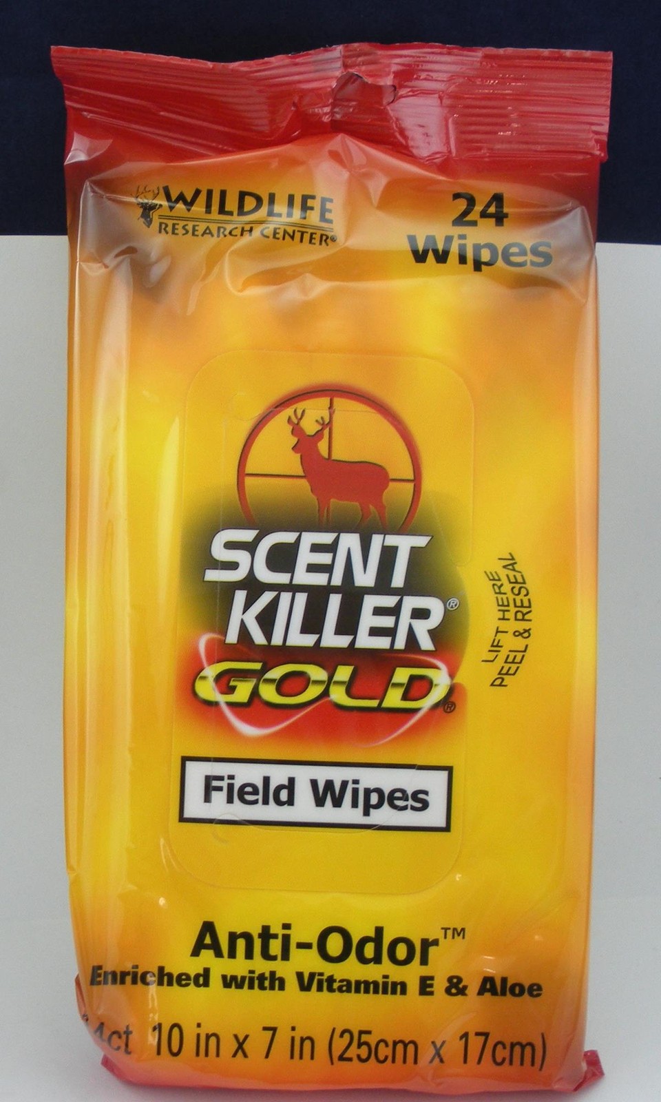 Wildlife Research 1295 Scent Killer Gold Field Wipes 24CT