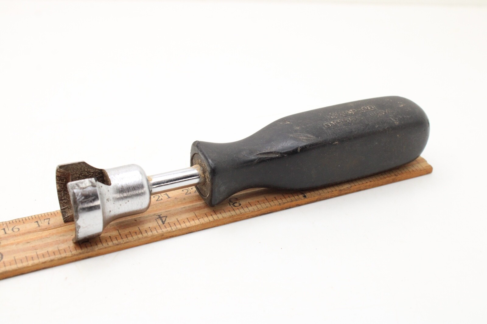 Snap-on B1356C Brake Shoe Hold Down Spring Remover Black Hard Handle USA
