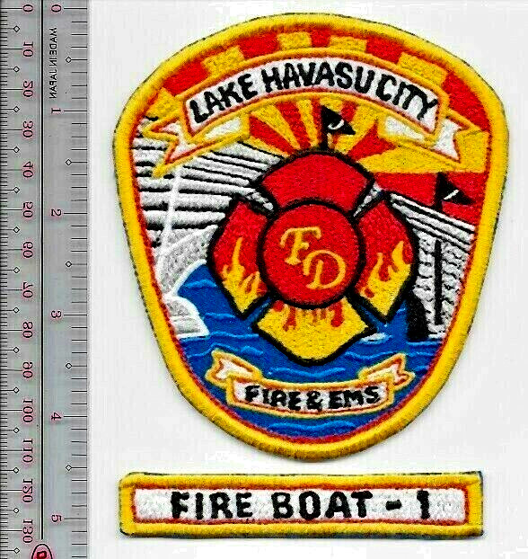 Fire Boat Lake Havasu City Fire Department Fireboat 1 Marine Unit NO TARIFF